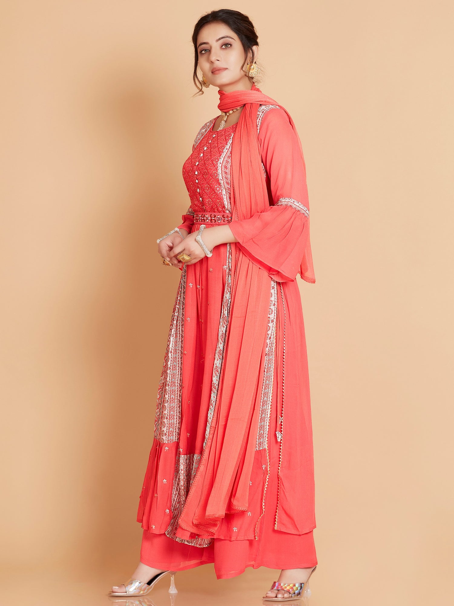 Aalia Palazzo Suit - Roop Darshan