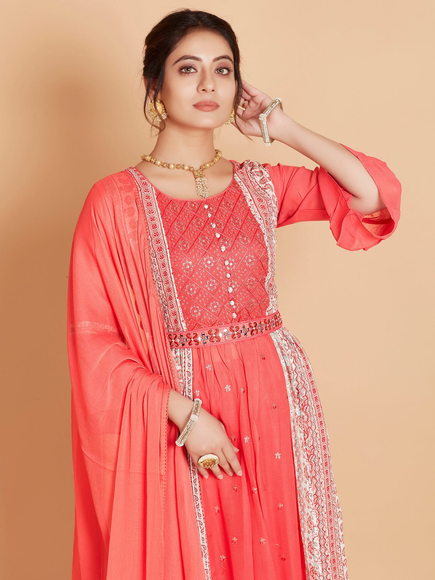 Aalia Palazzo Suit - Roop Darshan