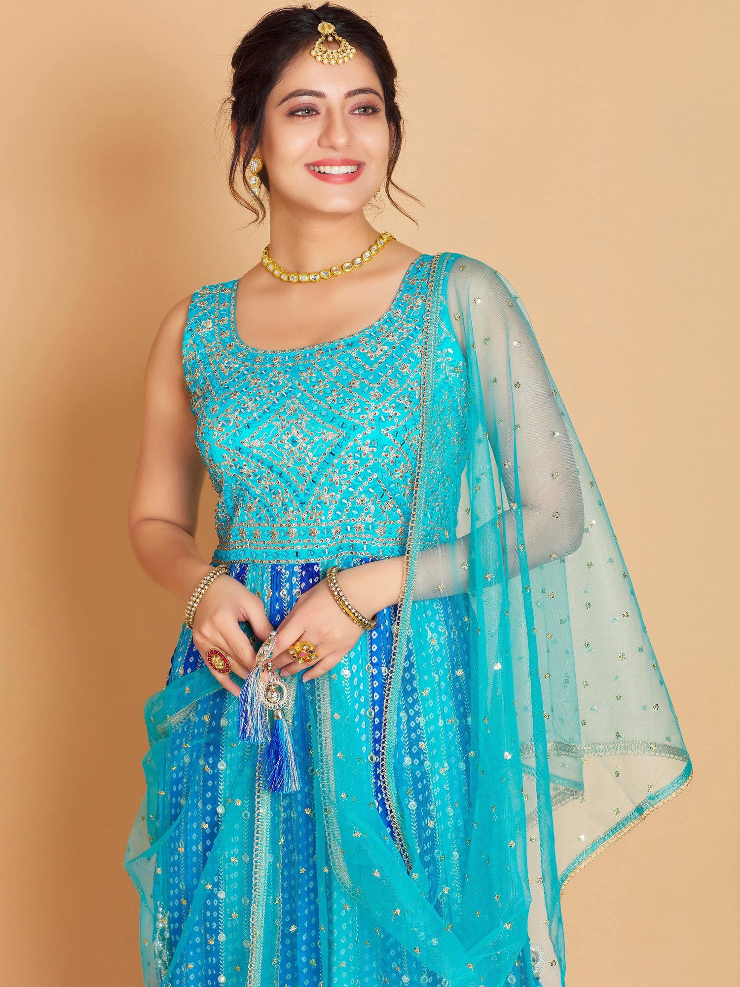 Kaashvi Plazzo Suit - Roop Darshan