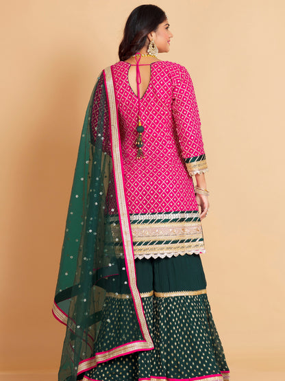 Meher Sharara Suit - Roop Darshan