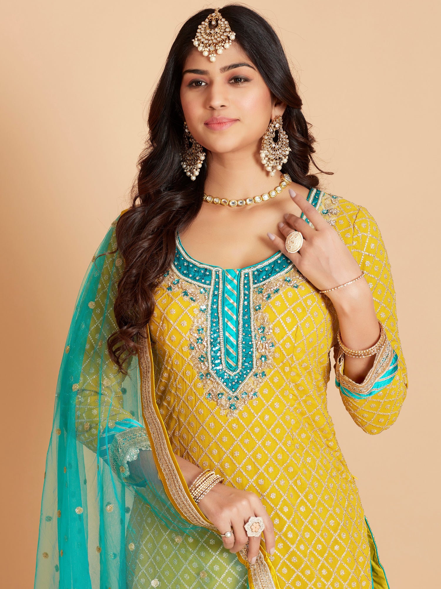 Meher Sharara Suit - Roop Darshan