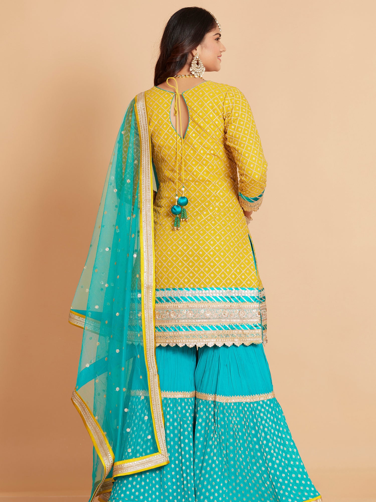 Meher Sharara Suit - Roop Darshan