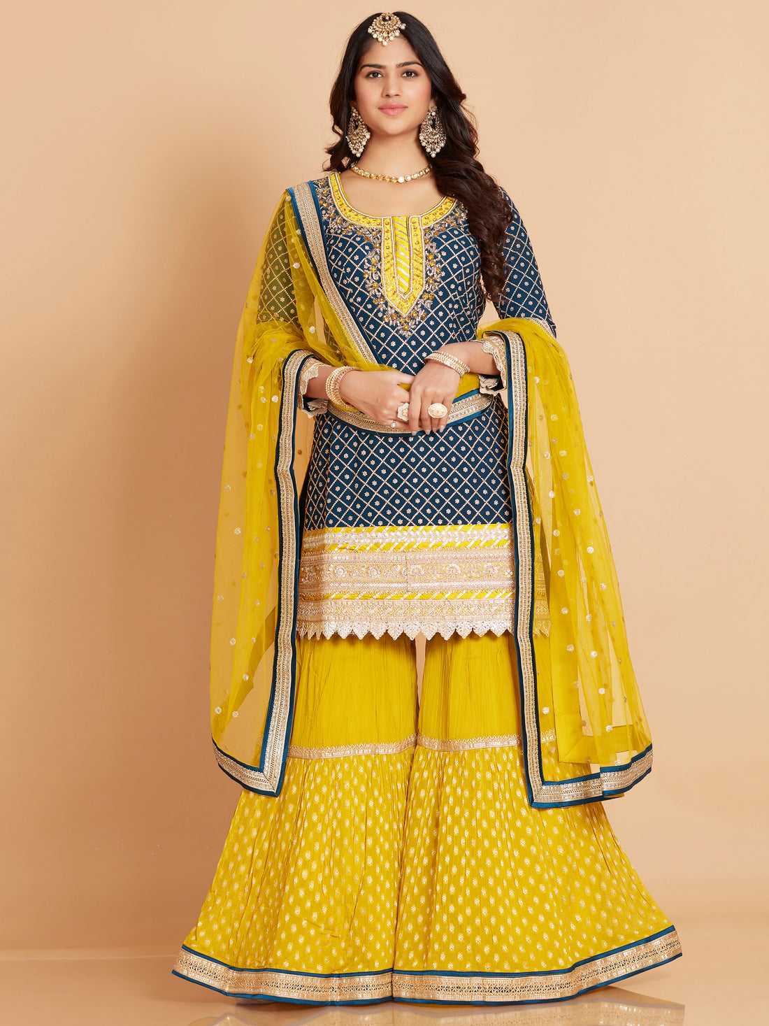 Meher Sharara Suit - Roop Darshan