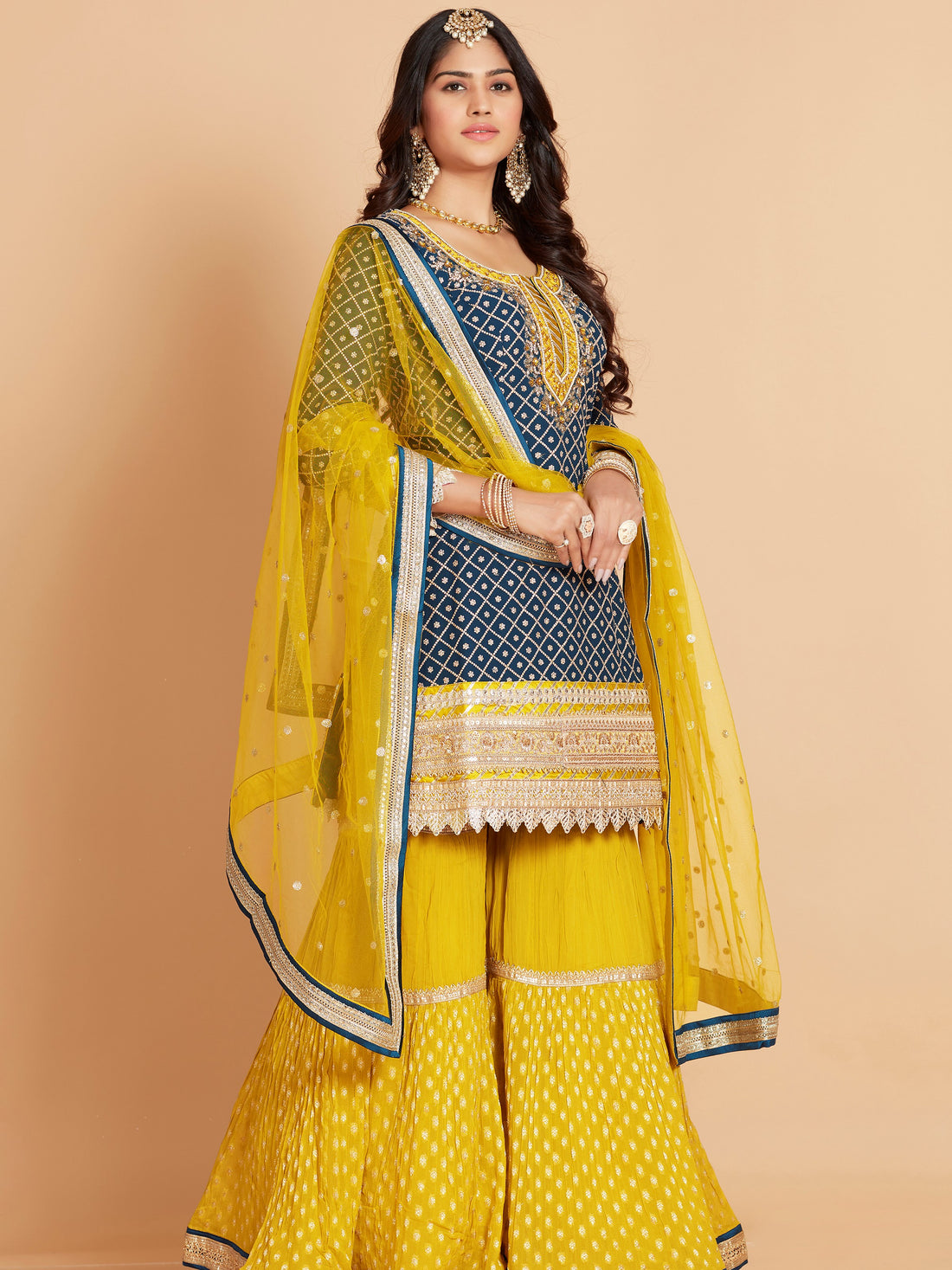 Meher Sharara Suit - Roop Darshan