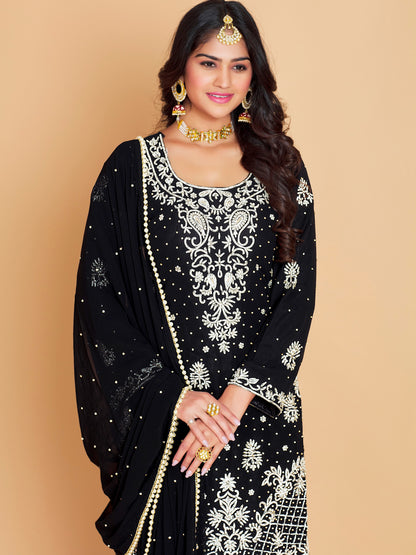 Haneefa Sharara Suit - Roop Darshan