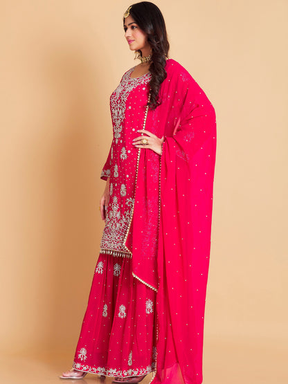 Haneefa Sharara Suit - Roop Darshan