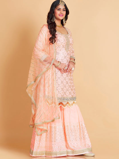 Maheera Sharara Suit - Roop Darshan