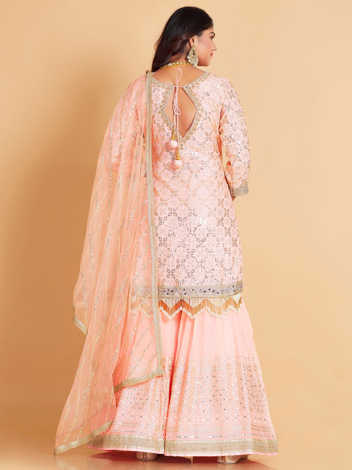 Maheera Sharara Suit - Roop Darshan