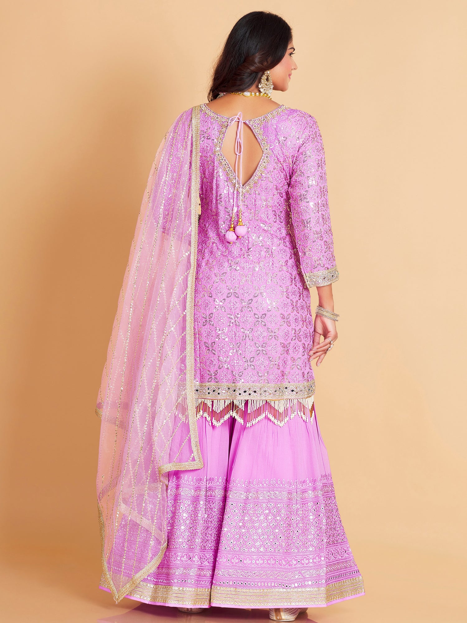 Maheera Sharara Suit - Roop Darshan