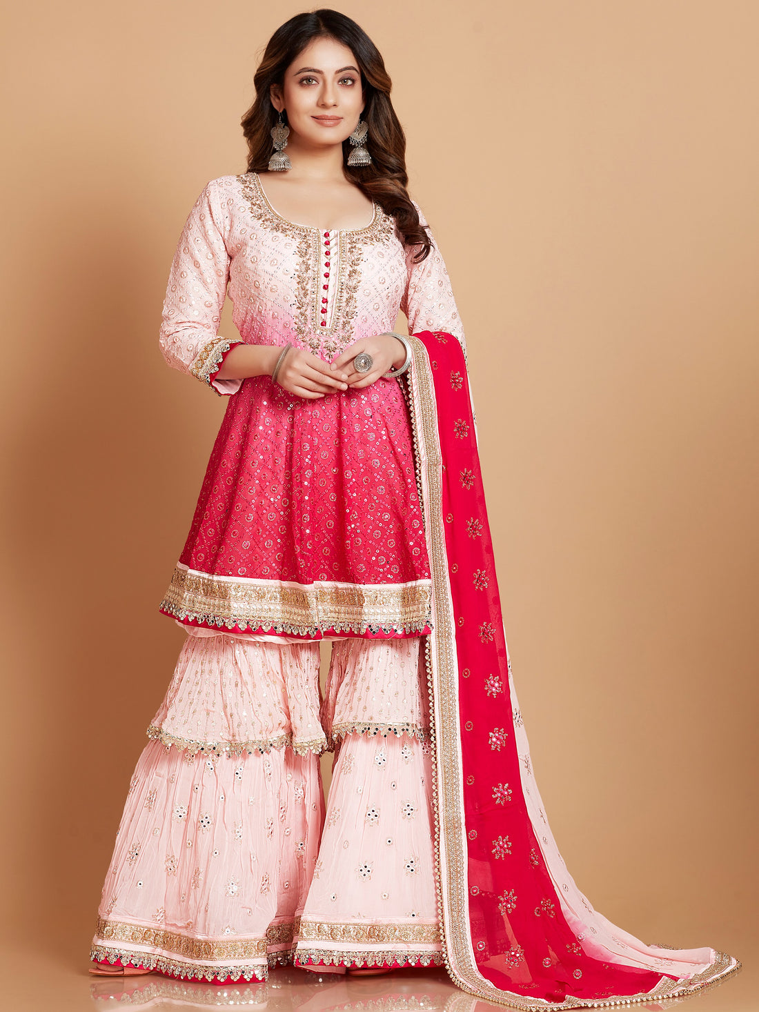 Aameena Sharara Suit - Roop Darshan