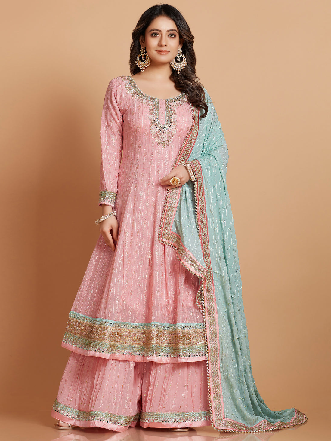 Aisha Sharara Suit - Roop Darshan