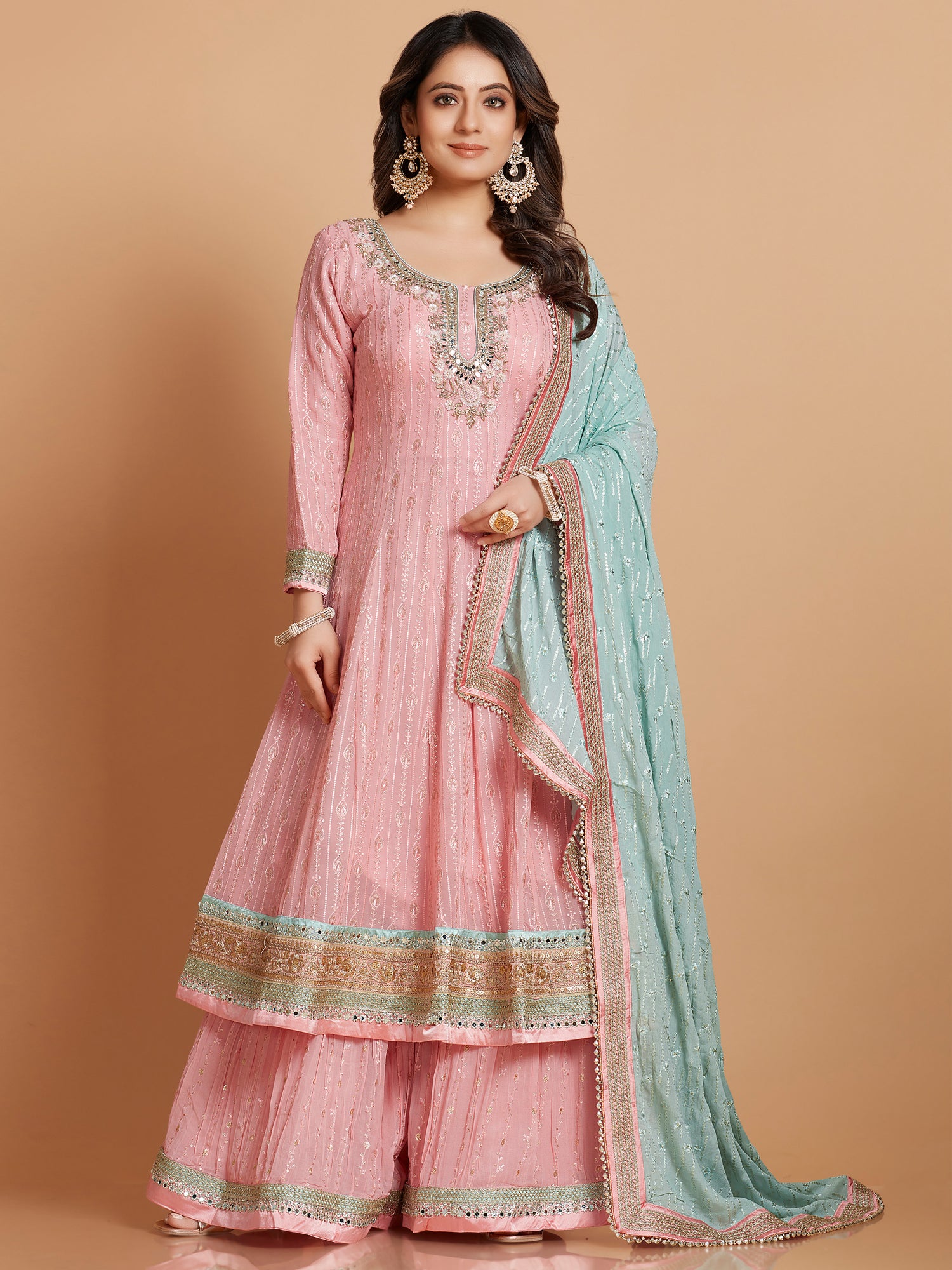 Aisha Sharara Suit - Roop Darshan