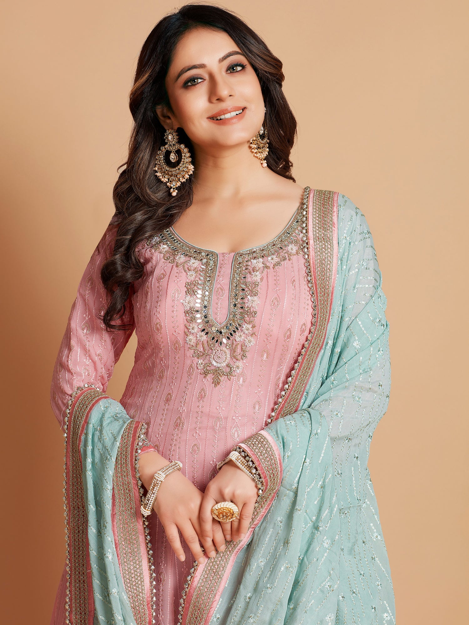 Aisha Sharara Suit - Roop Darshan