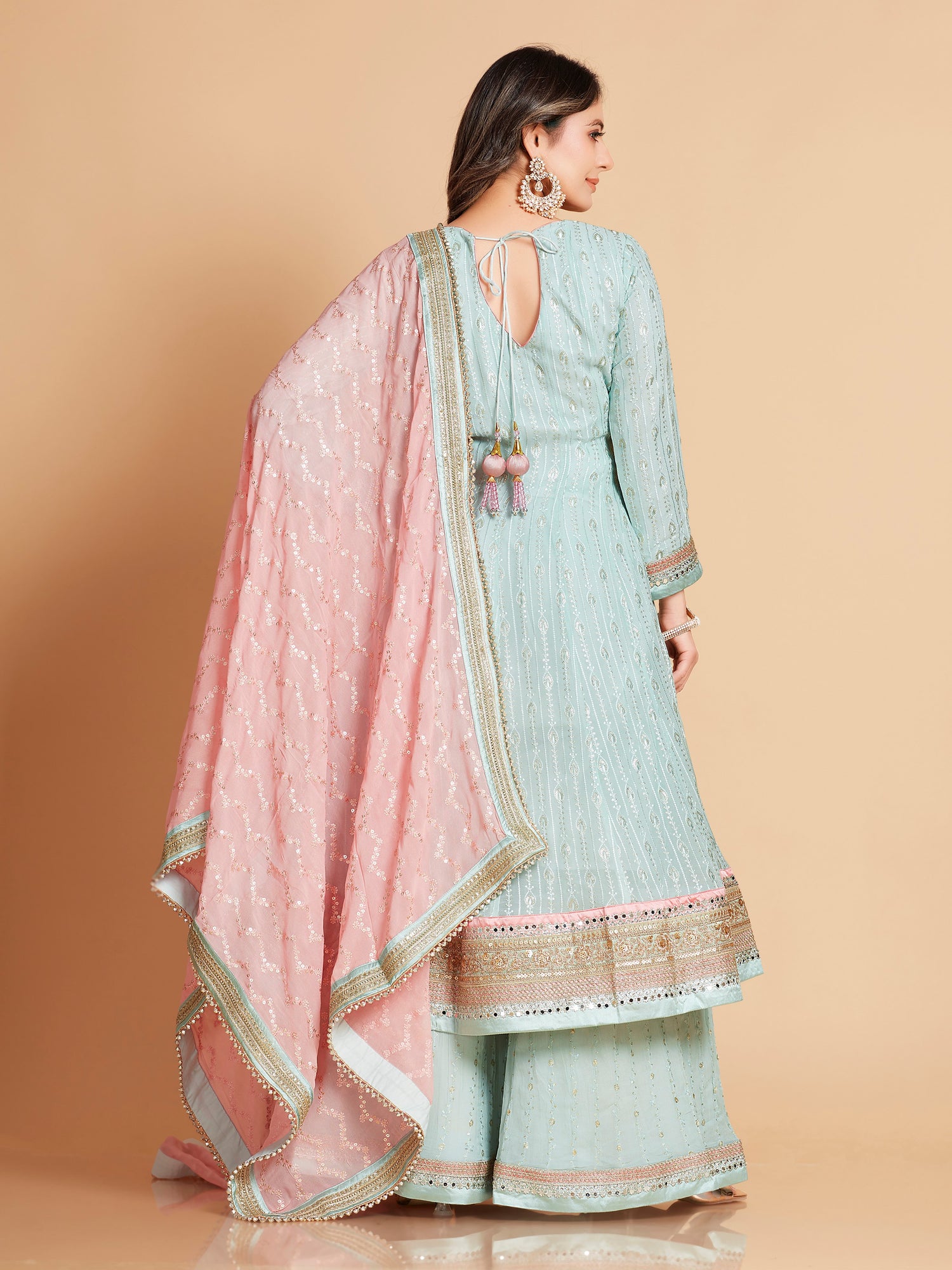 Aisha Sharara Suit - Roop Darshan