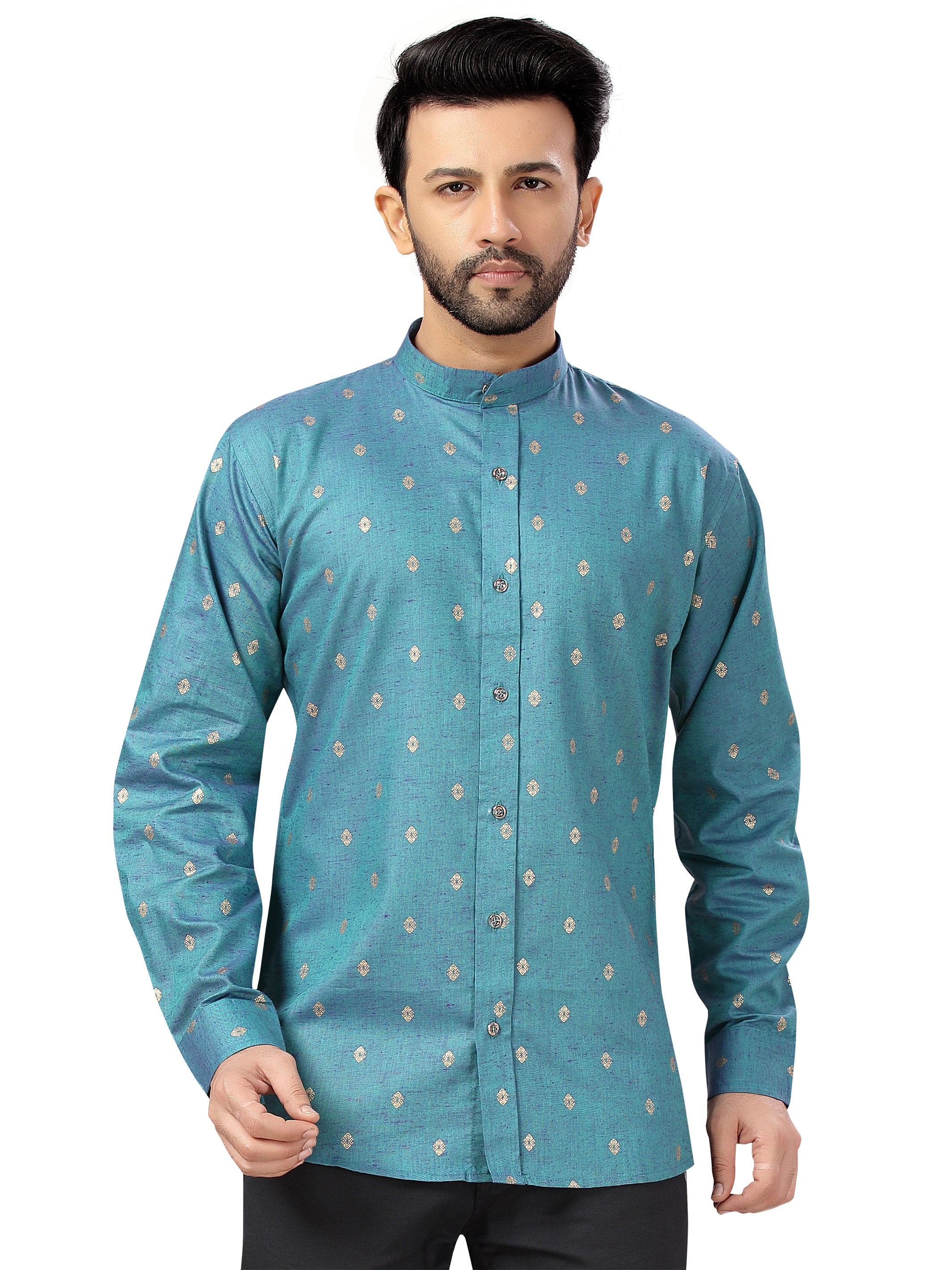 Mens Bandhgala Shirt - Roop Darshan