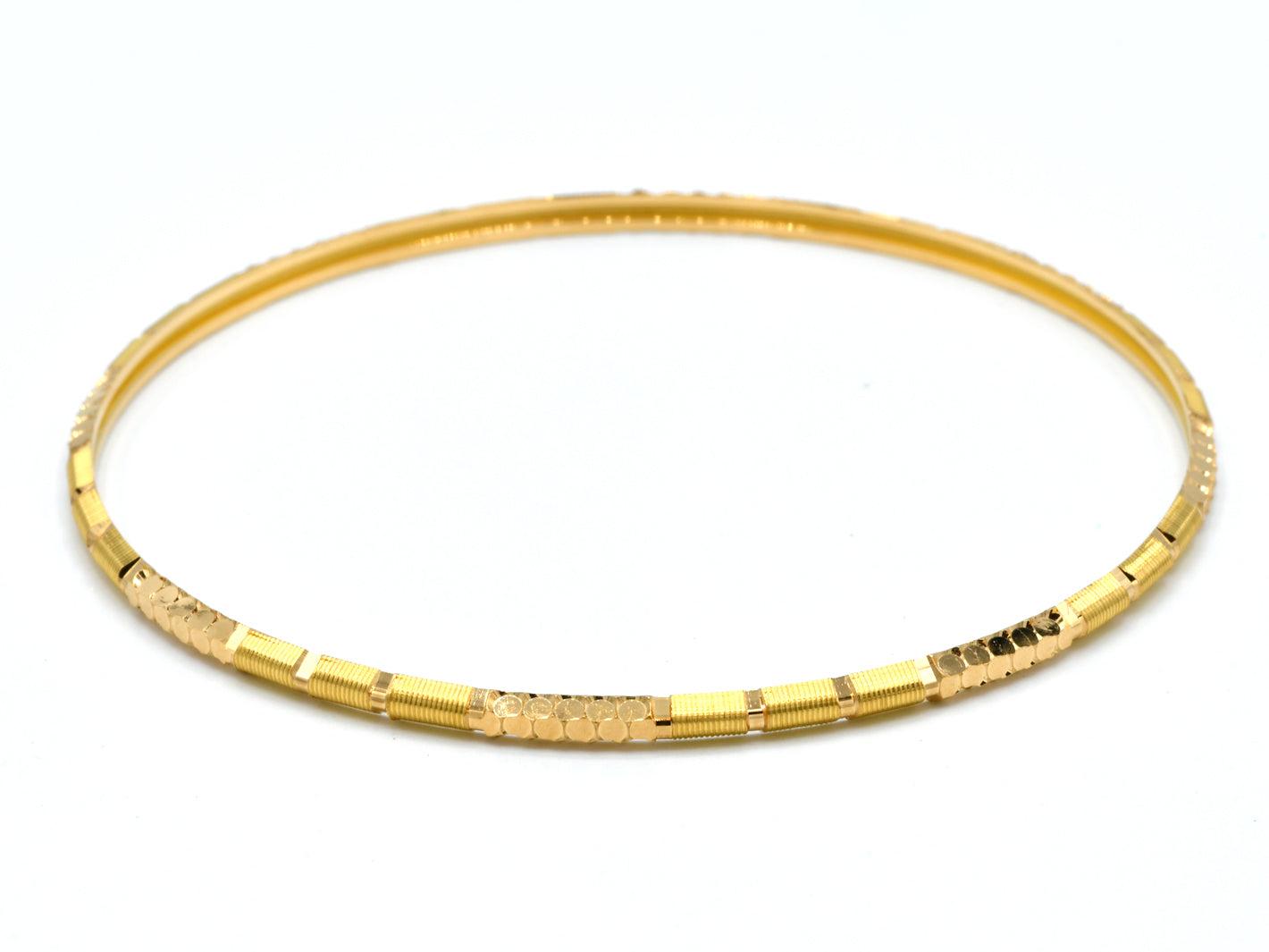 22ct Gold 4 Piece Bangle - Roop Darshan