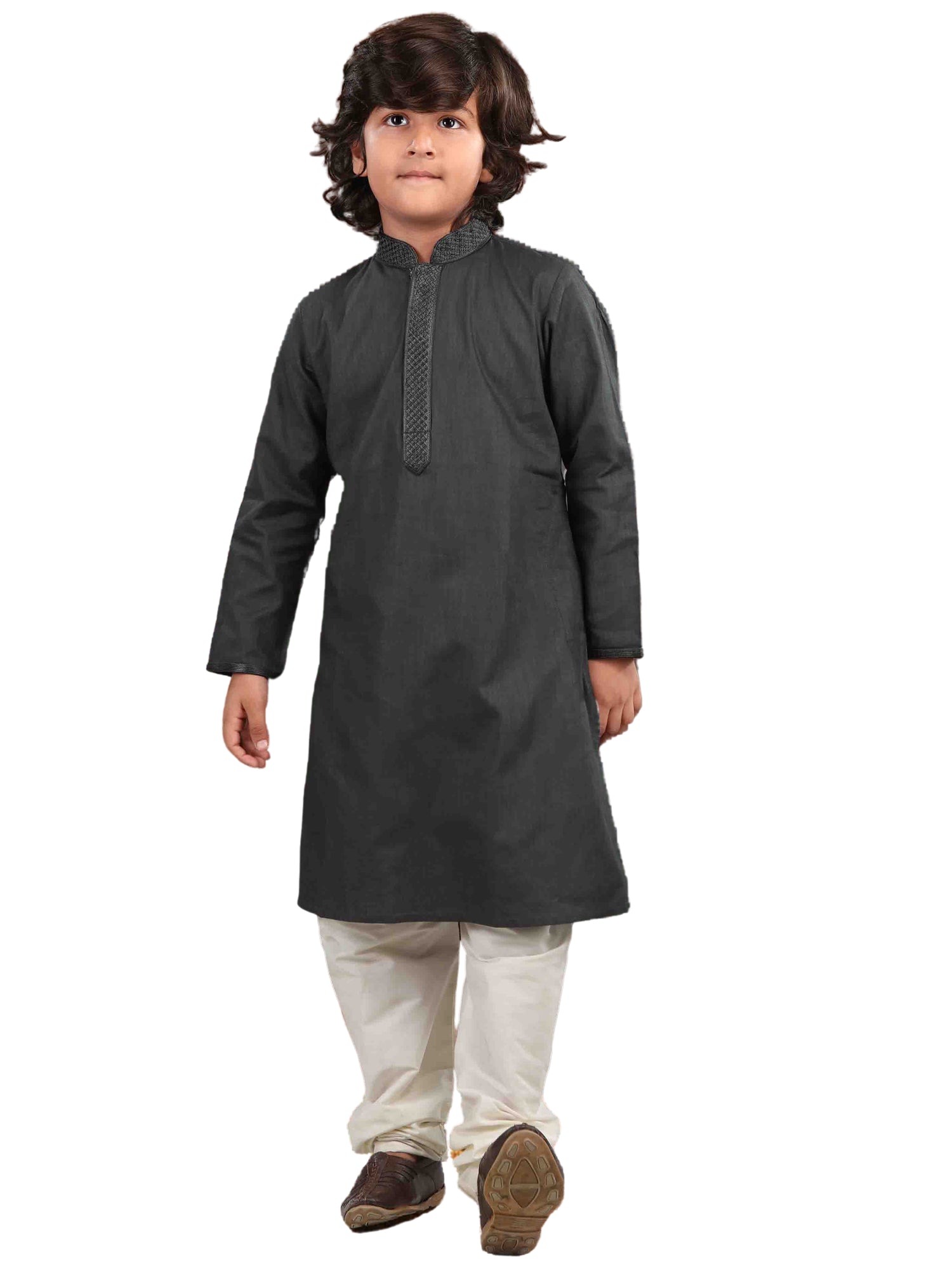Boys Embroidered Kurta Payjama - Roop Darshan