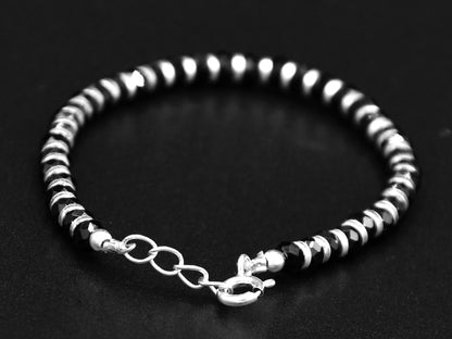 Silver Crystal 2 Piece Baby Bracelet - Roop Darshan