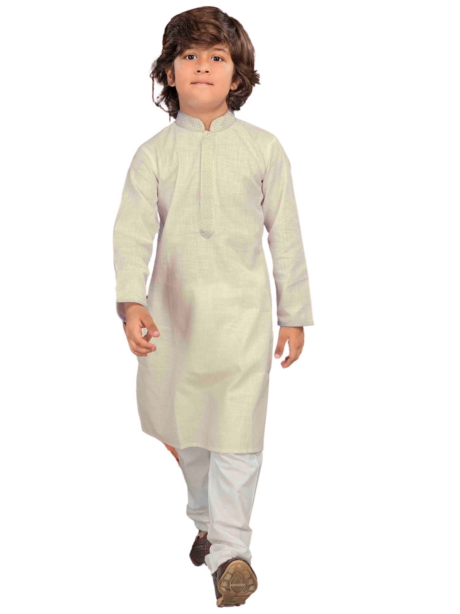 Boys Embroidered Kurta Payjama - Roop Darshan