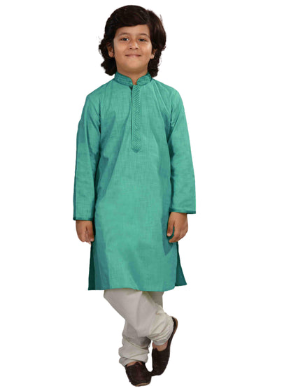 Boys Embroidered Kurta Payjama - Roop Darshan