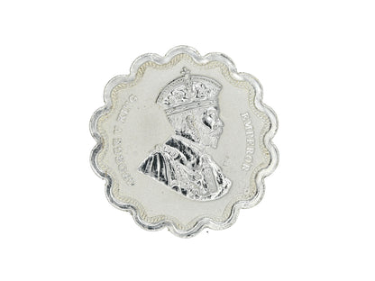 20 Grams George V King Emperor Silver Coin - Roop Darshan