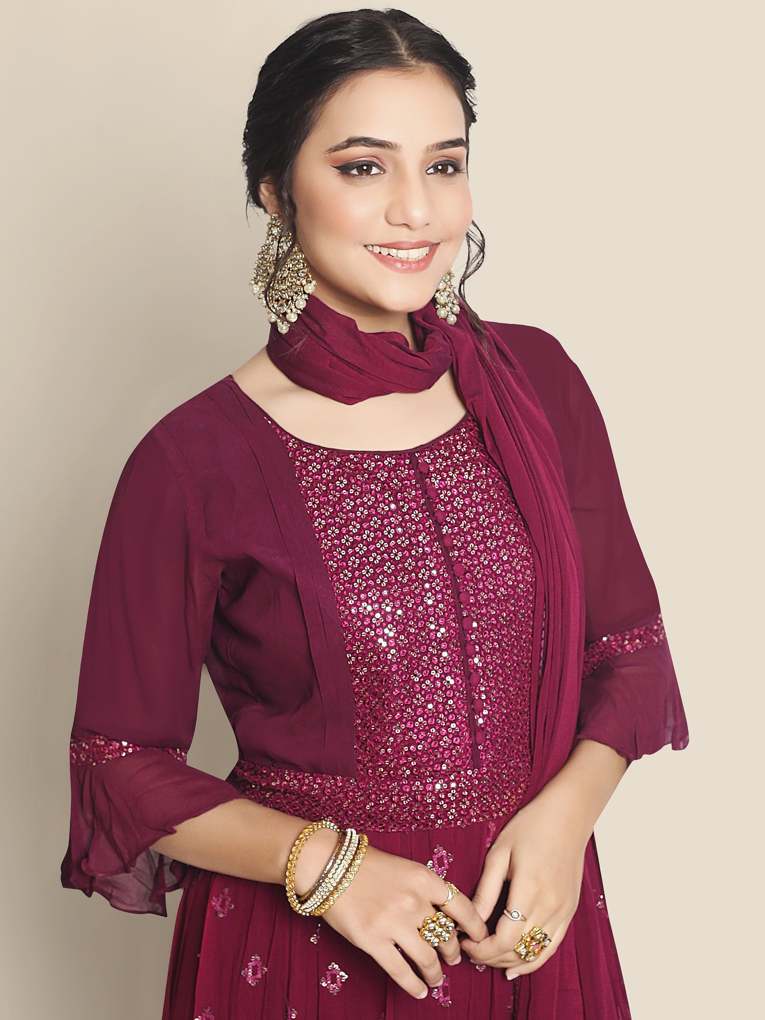 Aksiti Kamiz &amp; Pant - Roop Darshan