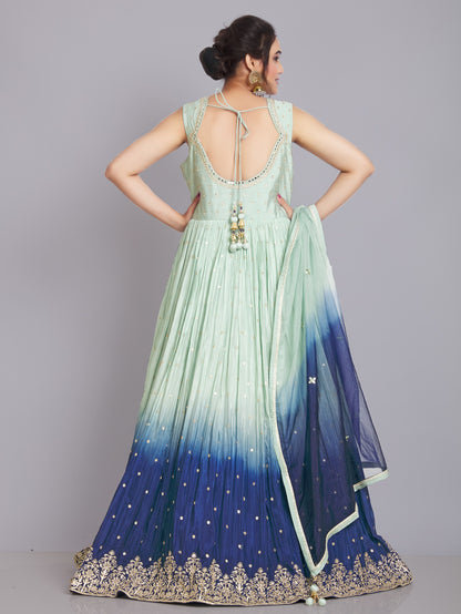 Farhana Flair Suit - Roop Darshan