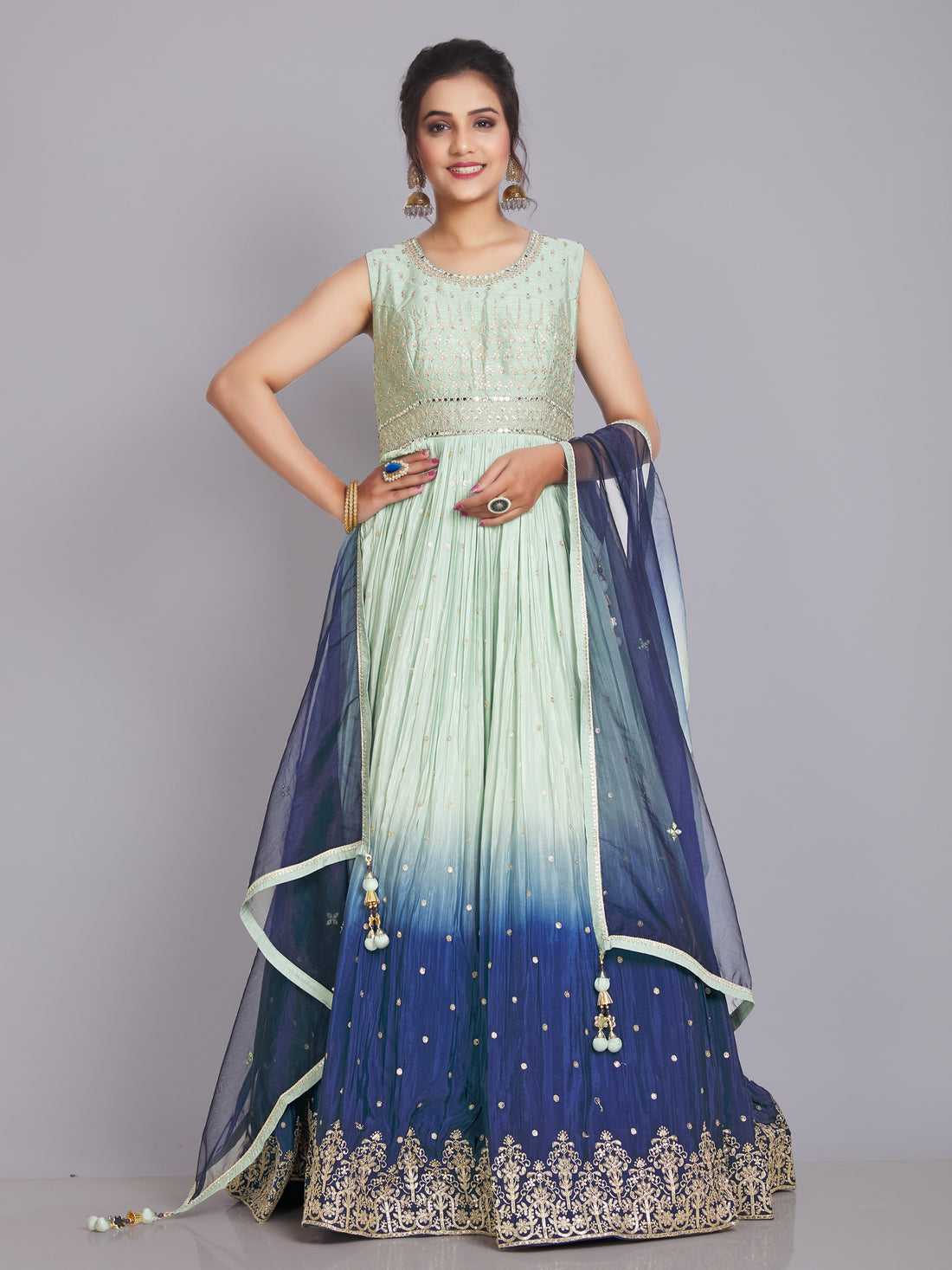 Farhana Flair Suit - Roop Darshan