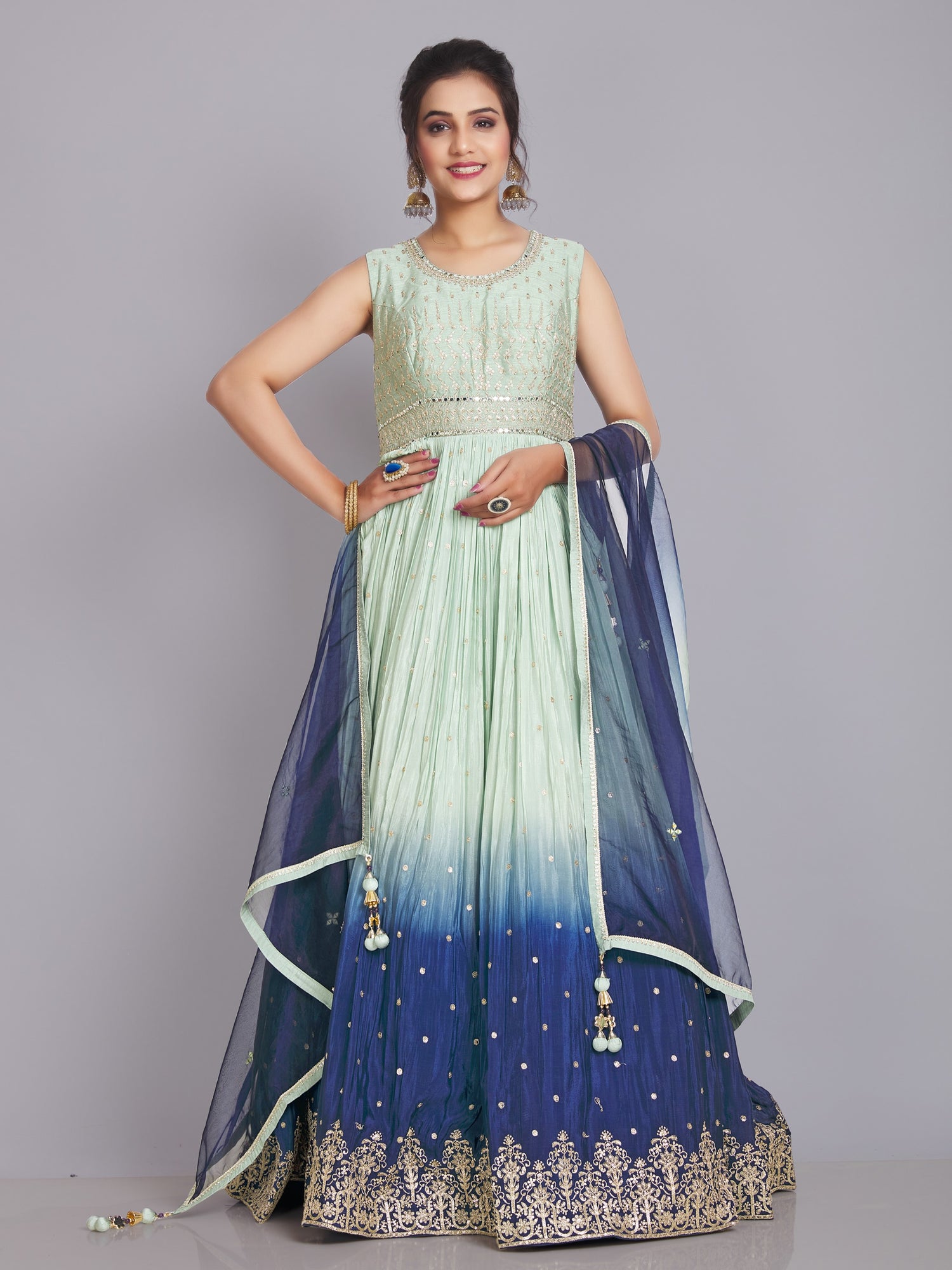 Farhana Flair Suit - Roop Darshan
