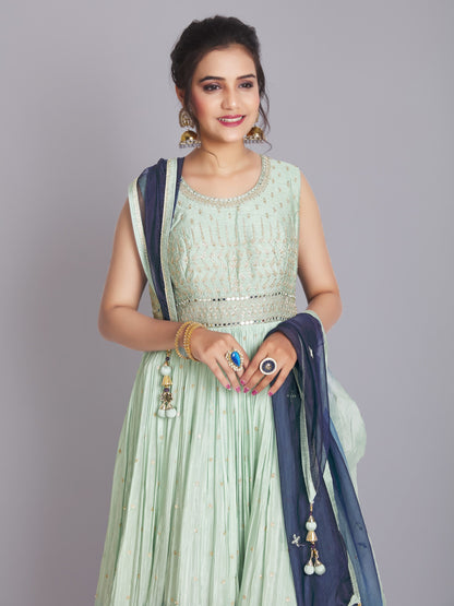 Farhana Flair Suit - Roop Darshan