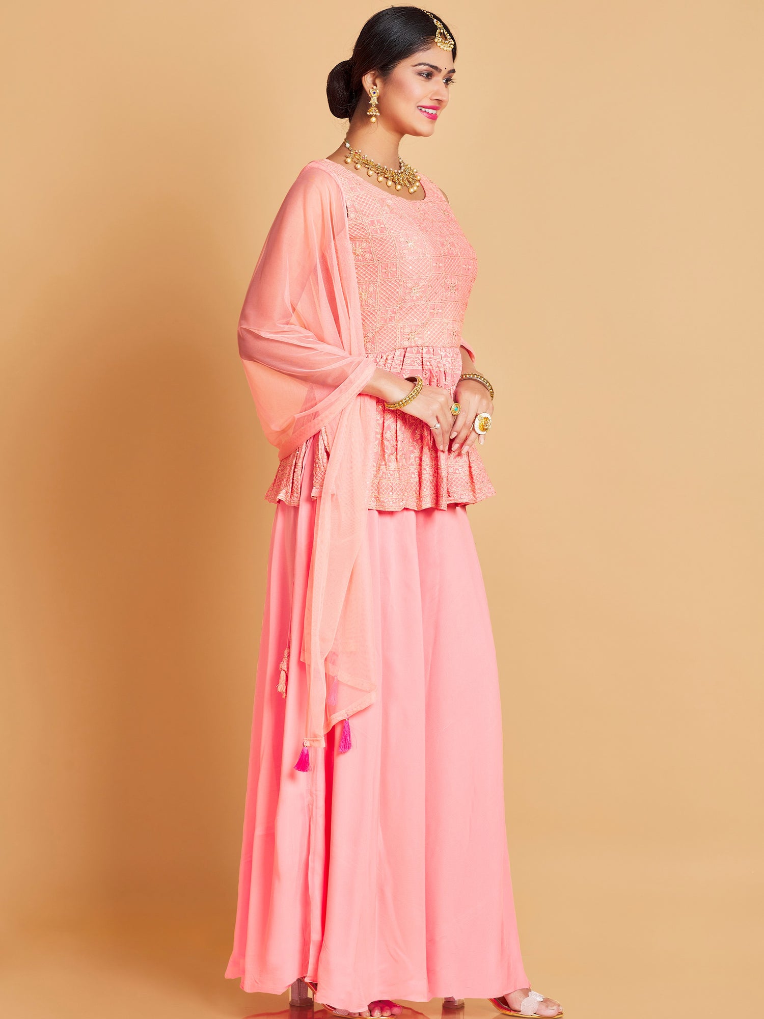 Chetna Palazzo Suit - Roop Darshan