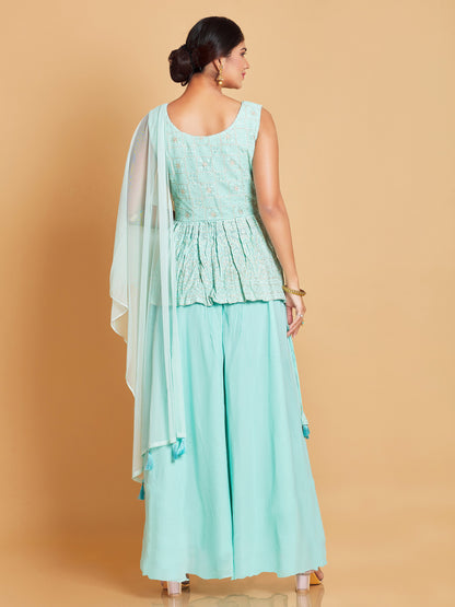 Chetna Palazzo Suit - Roop Darshan