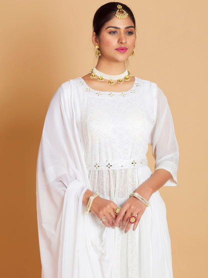 Shabnam Plazzo Suit - Roop Darshan