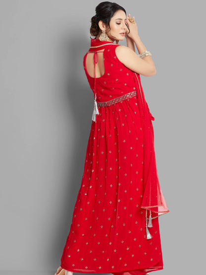 Arvika Palazzo Suit - Roop Darshan