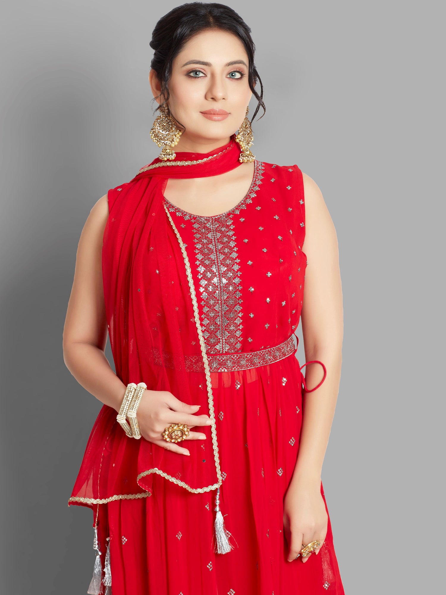 Arvika Palazzo Suit - Roop Darshan