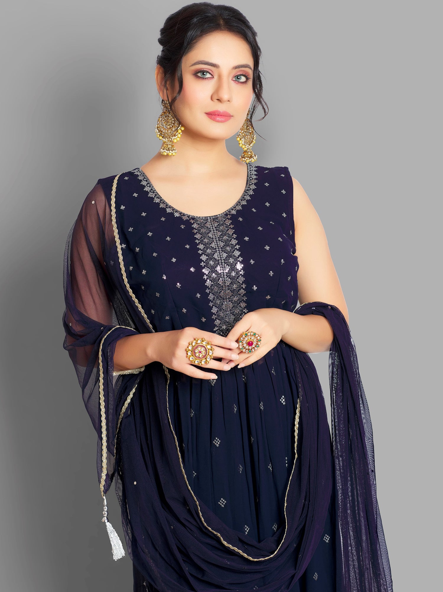 Arvika Palazzo Suit - Roop Darshan