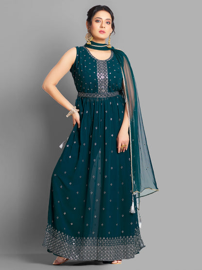 Arvika Palazzo Suit - Roop Darshan