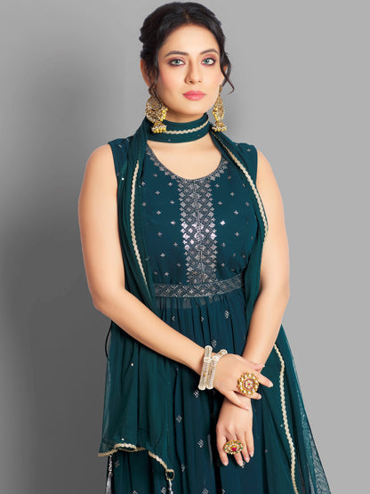 Arvika Palazzo Suit - Roop Darshan