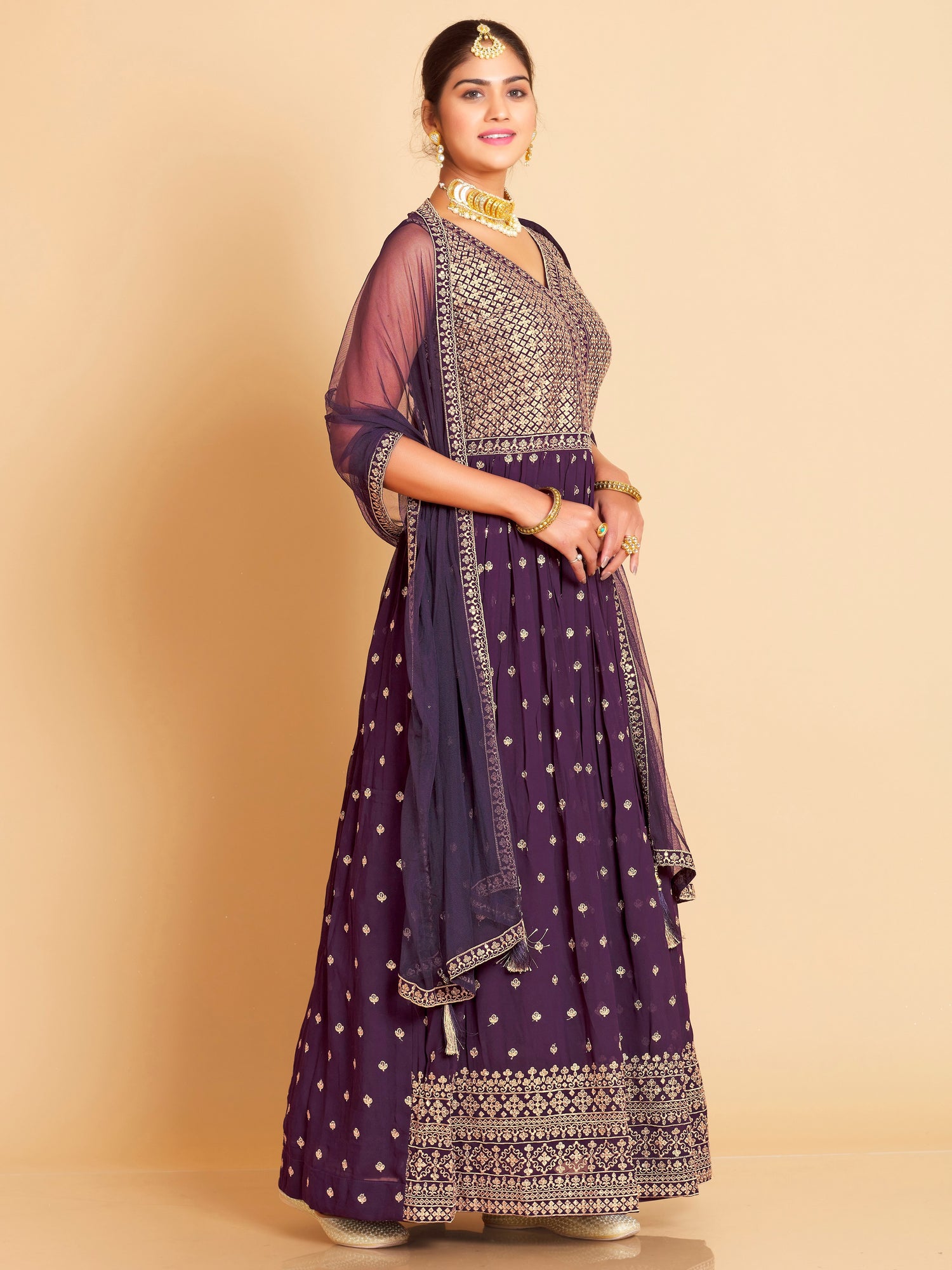 Shernaz Flair Suit - Roop Darshan