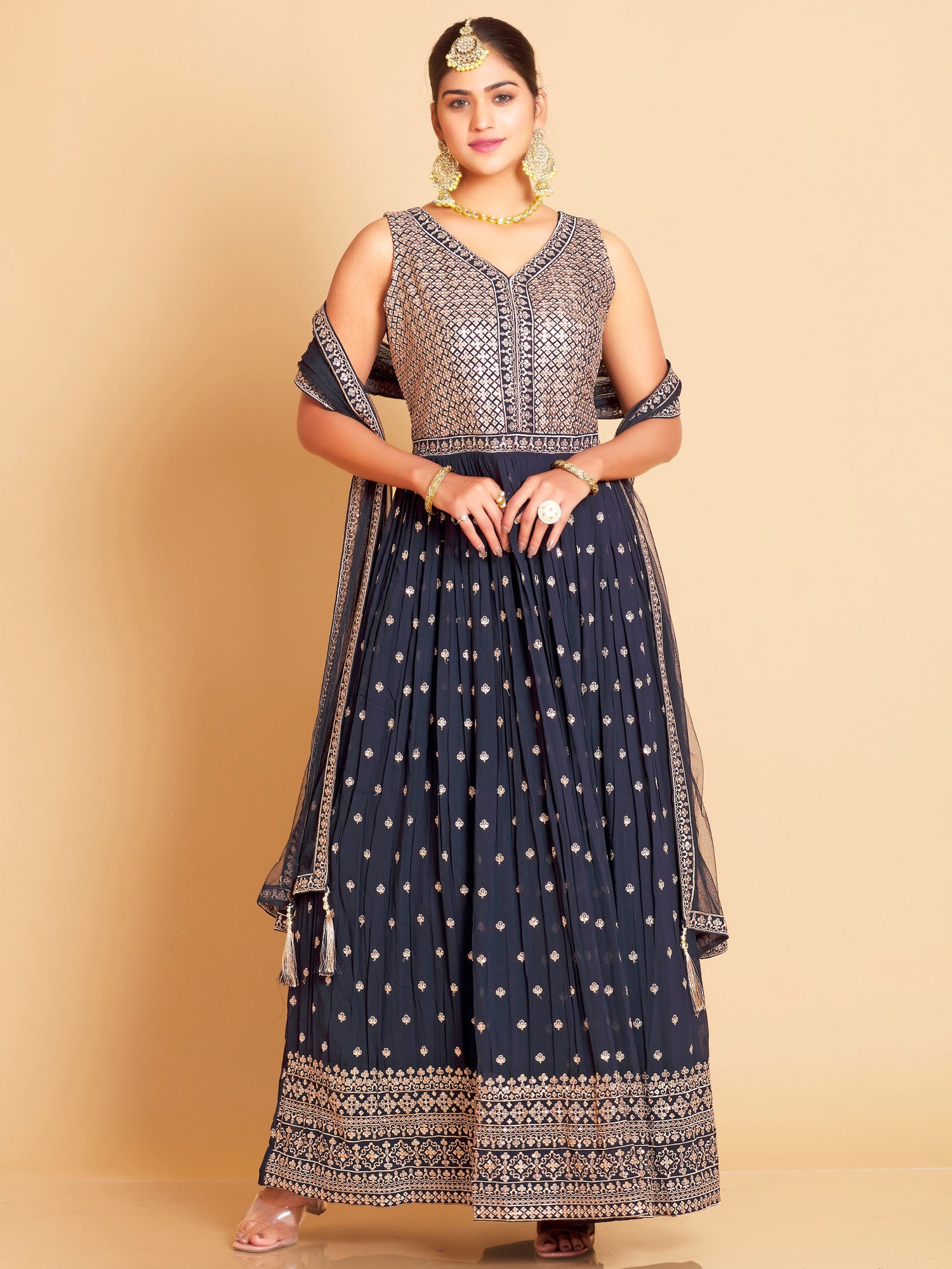 Shernaz Flair Suit - Roop Darshan
