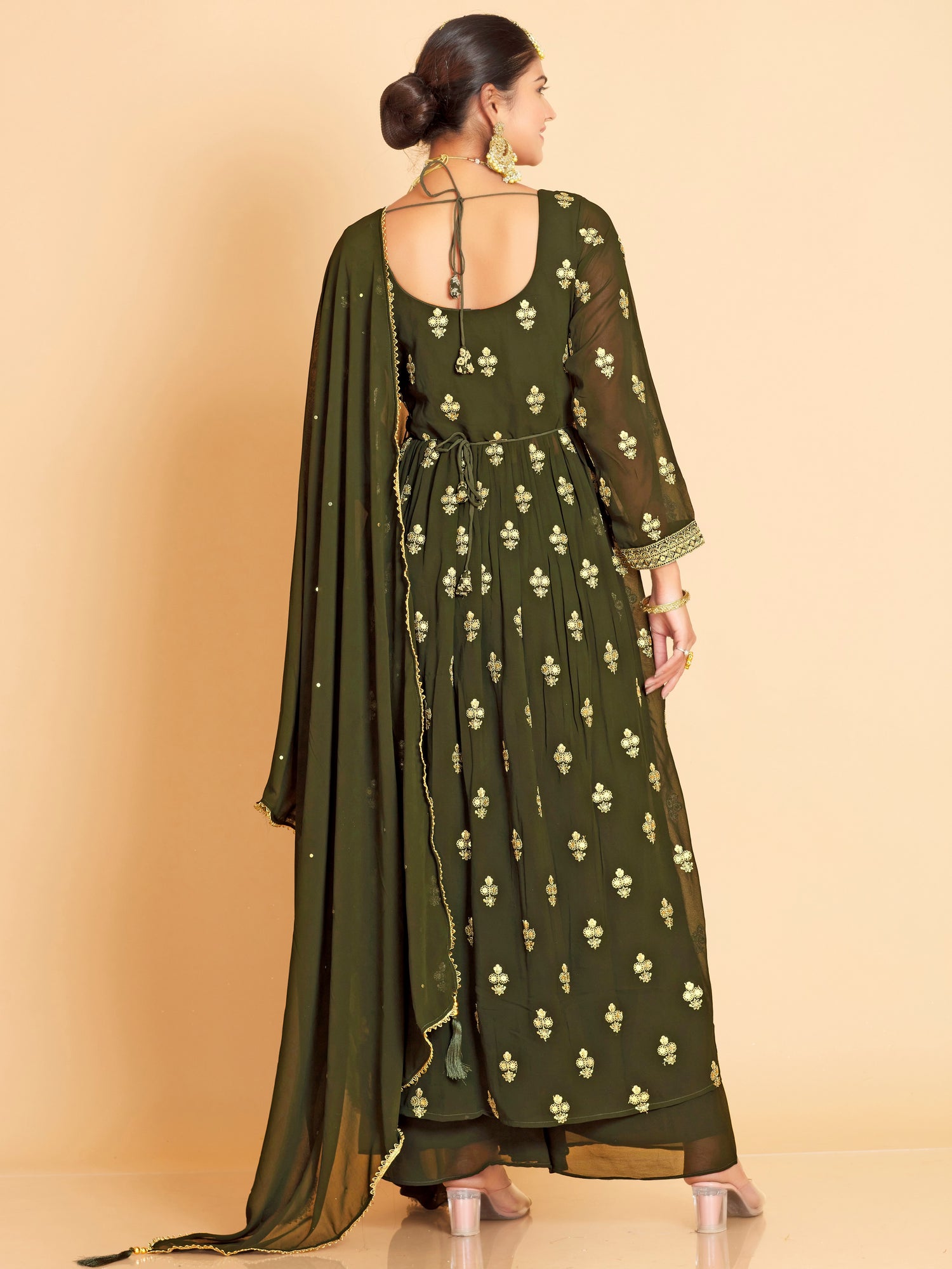 Maheera Plazzo Suit - Roop Darshan