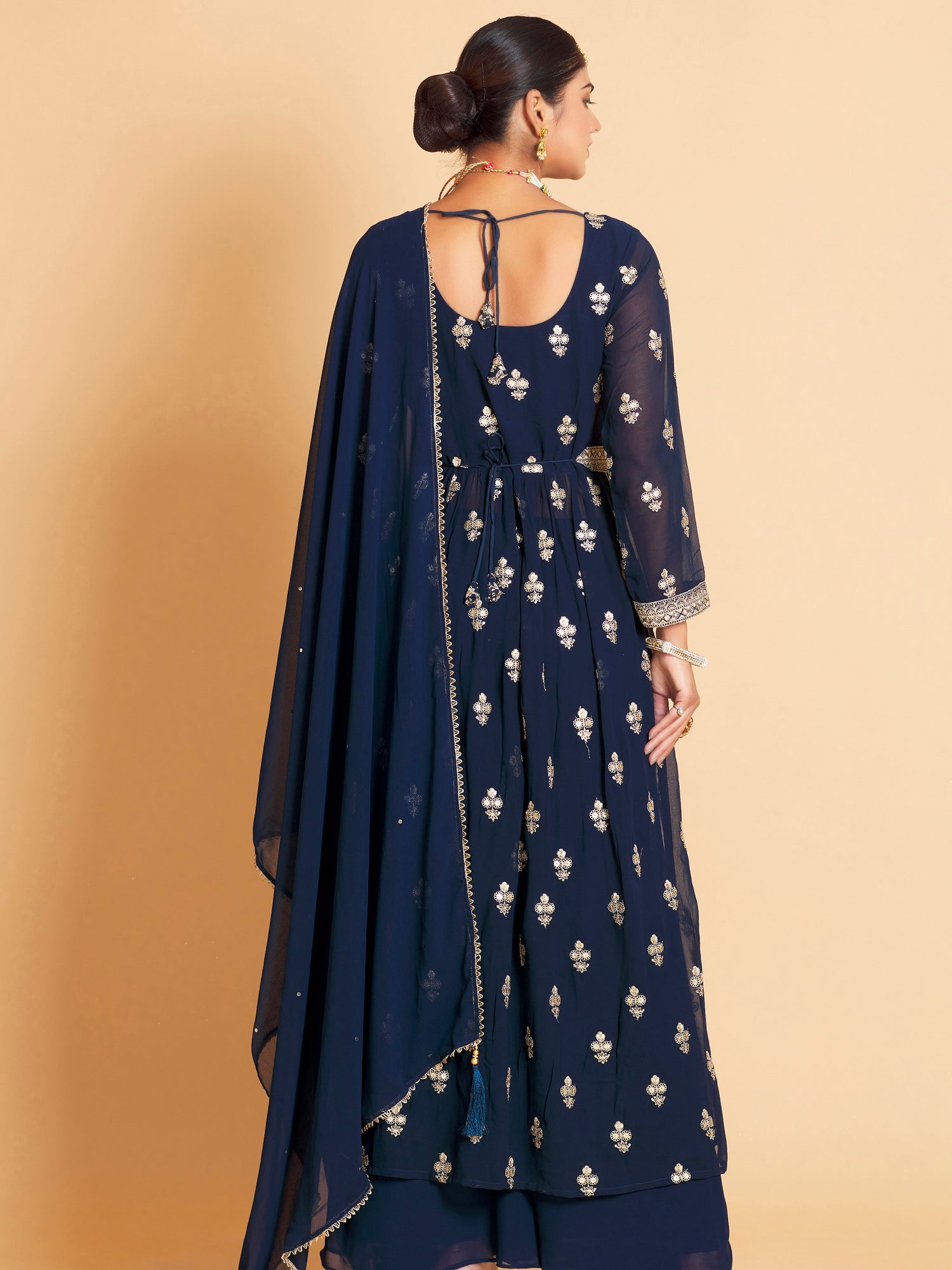 Maheera Plazzo Suit - Roop Darshan