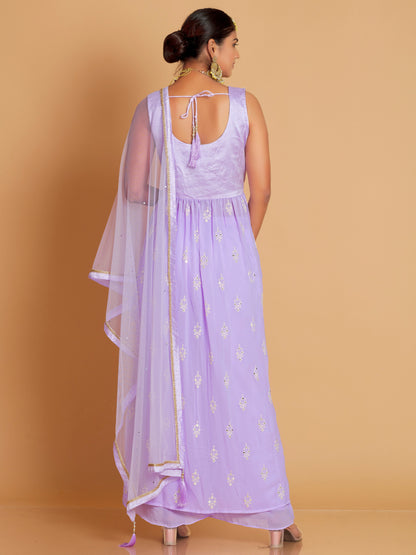 Racheal Plazzo Suit - Roop Darshan