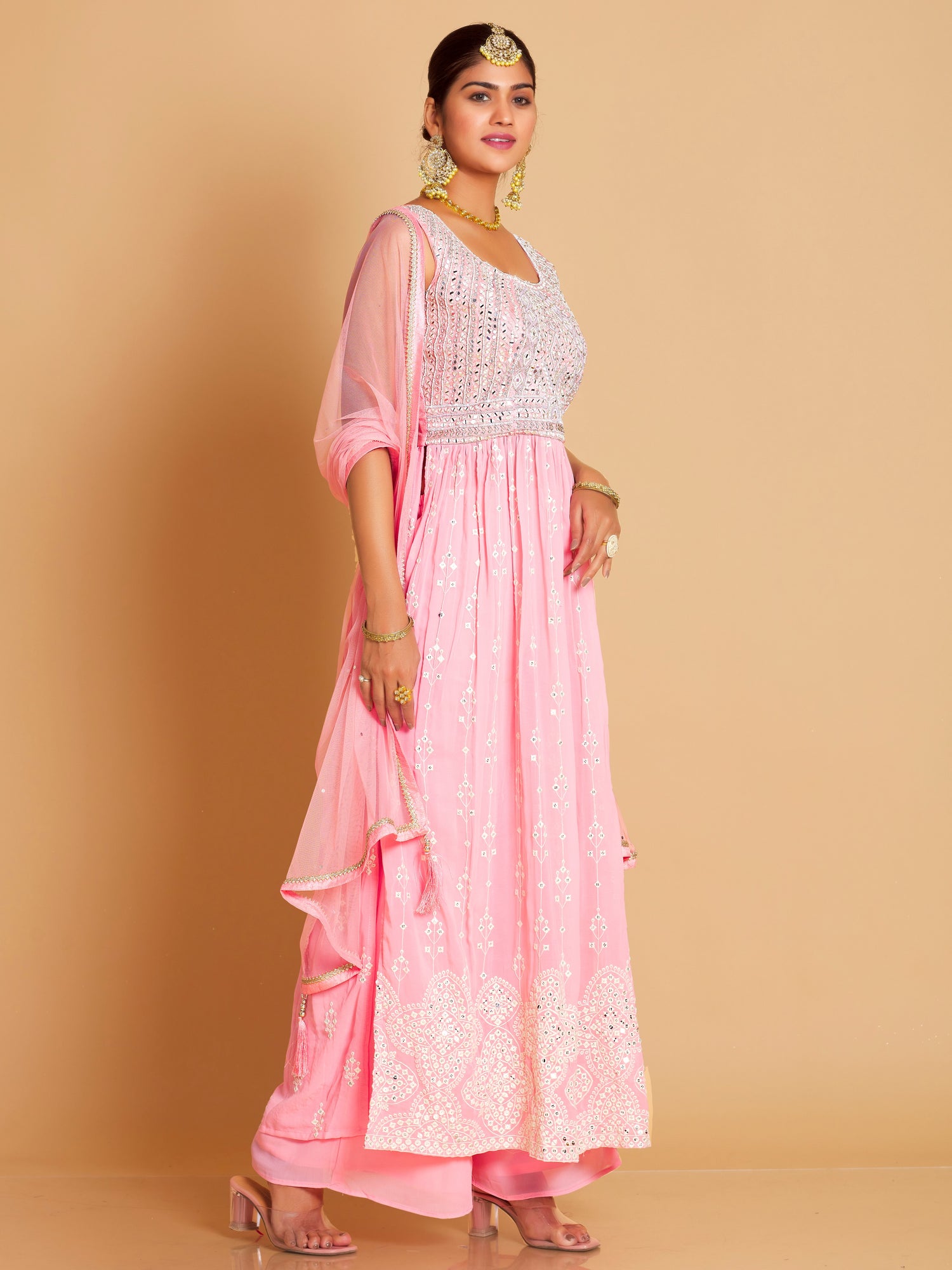 Racheal Plazzo Suit - Roop Darshan