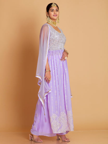 Racheal Plazzo Suit - Roop Darshan