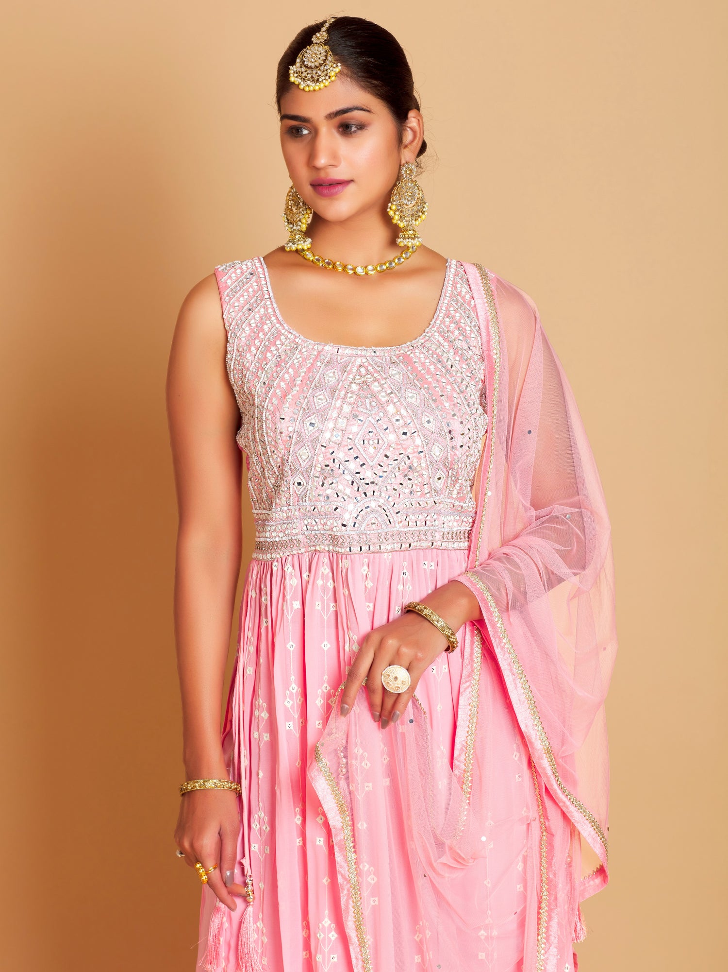 Racheal Plazzo Suit - Roop Darshan