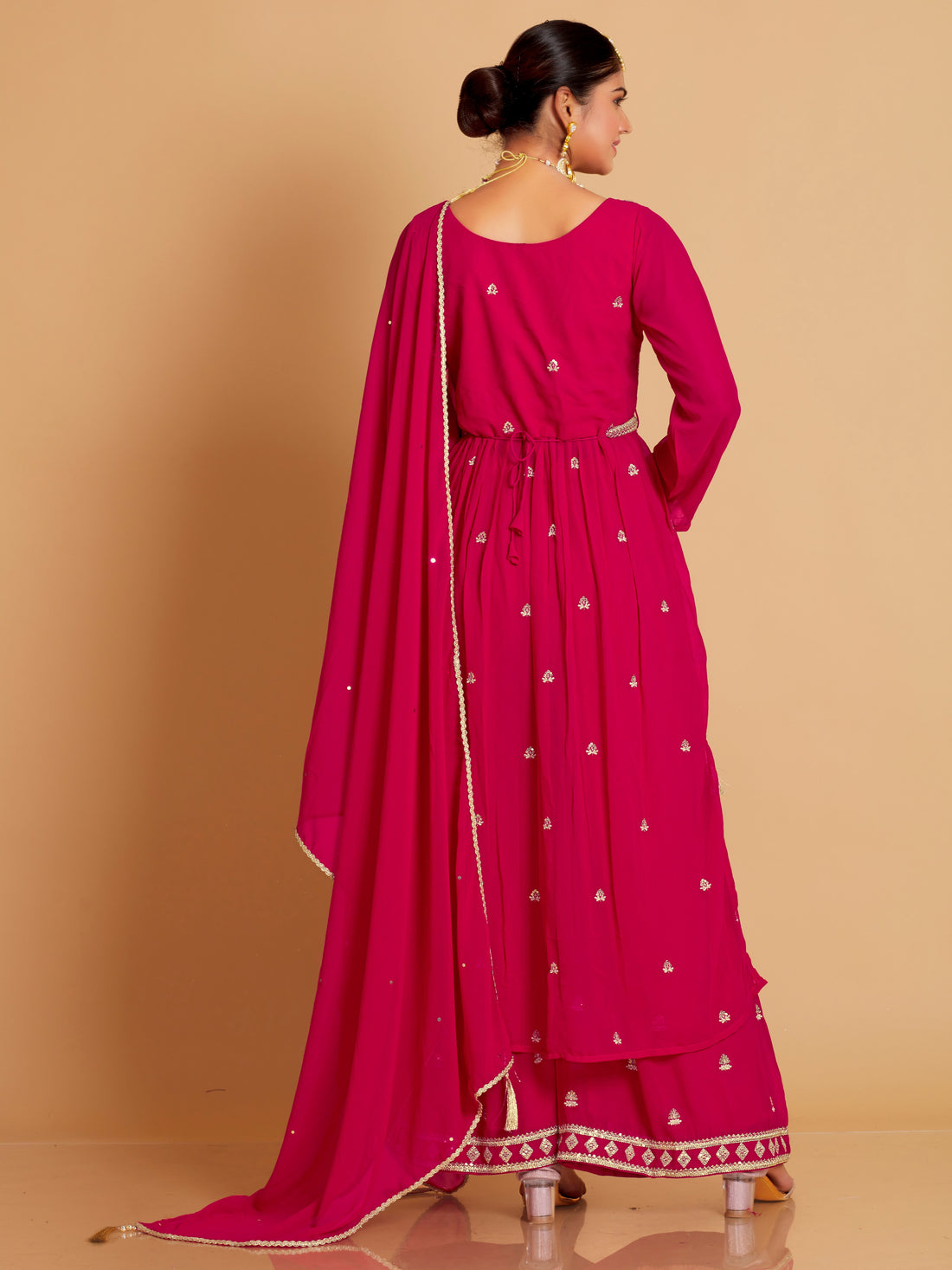 Raha Plazzo Suit - Roop Darshan