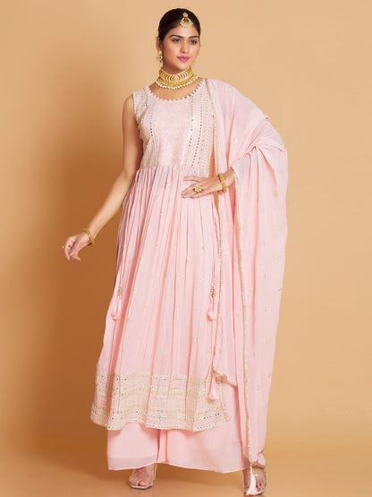 Raina Plazzo Suit - Roop Darshan