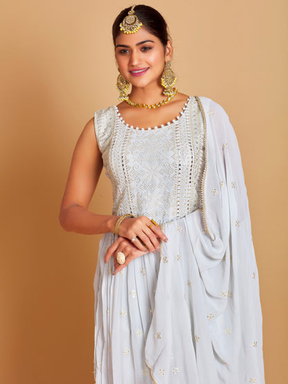Raina Plazzo Suit - Roop Darshan