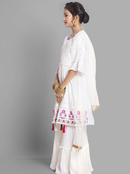 Vibha Sharara Suit - Roop Darshan